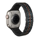 Apple Watch Serisi Uyumlu Aramid Fiber ve Karbon Fiber Pitaka Modern Serisi Rhapsody Universal Kordon - 5