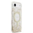 Apple iPhone 17 Air Uyumlu Kılıf Guess Orjinal Lisanslı M-safe Şarj Özellikli Transparan Resin Bottom Kapak - 10