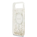 Apple iPhone 17 Air Uyumlu Kılıf Guess Orjinal Lisanslı M-safe Şarj Özellikli Transparan Resin Bottom Kapak - 13