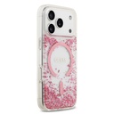 Apple iPhone 17 Pro Uyumlu Kılıf Guess Orjinal Lisanslı M-safe Şarj Özellikli Transparan Resin Bottom Kapak - 3