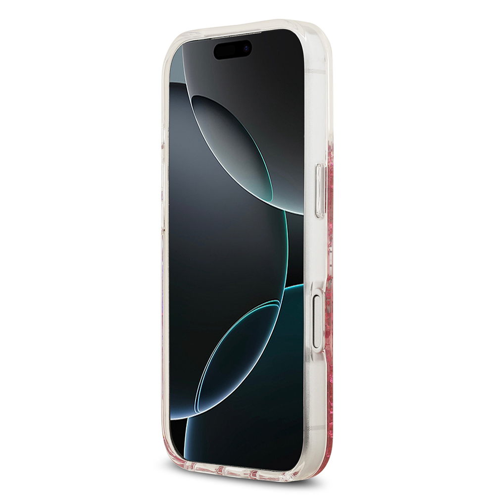 Apple iPhone 17 Pro Uyumlu Kılıf Guess Orjinal Lisanslı M-safe Şarj Özellikli Transparan Resin Bottom Kapak - 4