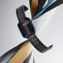 Apple Watch Serisi Uyumlu Aramid Fiber ve Karbon Fiber Pitaka Modern Serisi Rhapsody Universal Kordon - 24