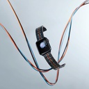 Apple Watch Serisi Uyumlu Aramid Fiber ve Karbon Fiber Pitaka Modern Serisi Rhapsody Universal Kordon - 25