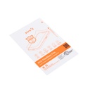 Zore High Wear Resistance 8H Fibe Glass Film 196mm x 125mm 10 Adet - 1