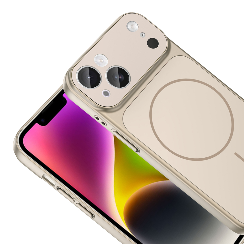 Apple iPhone 13 Uyumlu Kılıf Zore M-Safe Şarj Özellikli Kamera Korumalı Formen Kapak - 8