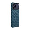 Apple iPhone 17 Pro Max Uyumlu Kılıf M-Safe Şarj Özellikli Kamera Kontrol Butonlu Aramid Fiber Pitaka Ultra-Slim Kapak - 3