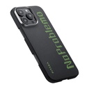 Apple iPhone 16 Pro Uyumlu Kılıf Magsafe Şarj Özellikli Lumintex Teknolojili Fosforlu Aramid Fiber Pitaka Tactile Woven Aries Serisi NoProblemo Kapak - 1