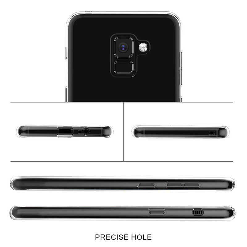 Samsung Galaxy A8 2018 Uyumlu Kılıf Zore Süper Silikon Kapak - 1