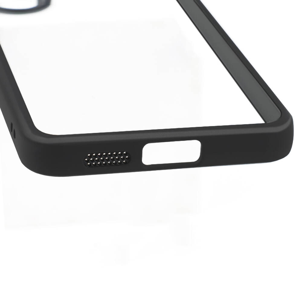Samsung Galaxy S24 Plus Uyumlu Kılıf Kamera Korumalı Şeffaf Arka Yüzey Zore New Roll Kapak - 1