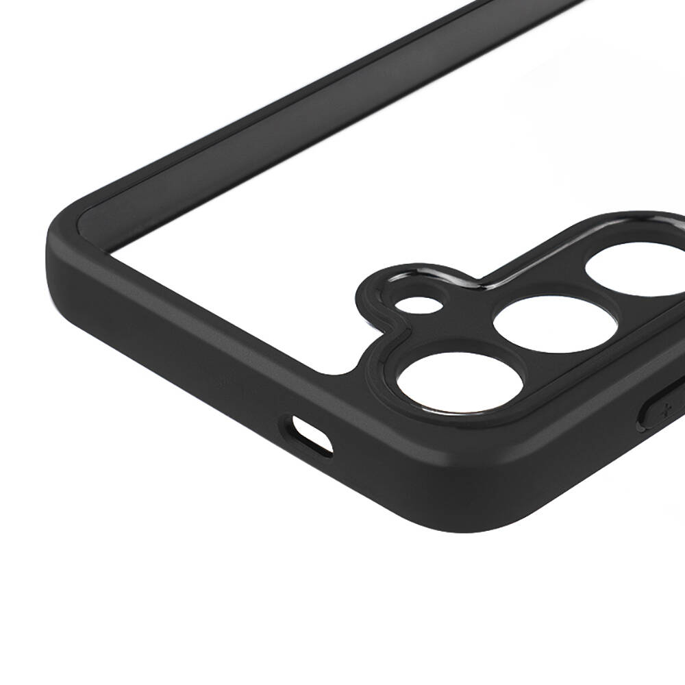 Samsung Galaxy S24 Plus Uyumlu Kılıf Kamera Korumalı Şeffaf Arka Yüzey Zore New Roll Kapak - 2