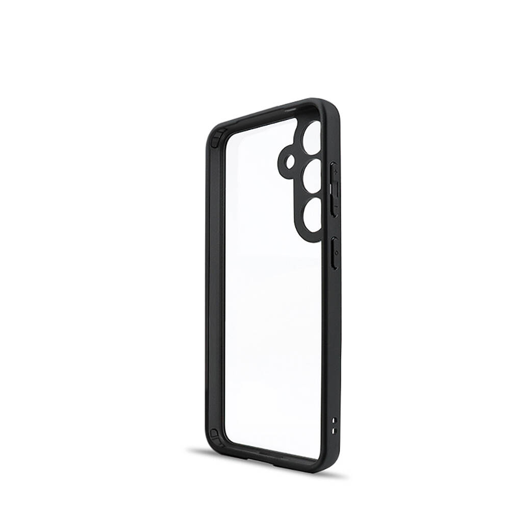 Samsung Galaxy S24 Plus Uyumlu Kılıf Kamera Korumalı Şeffaf Arka Yüzey Zore New Roll Kapak - 3