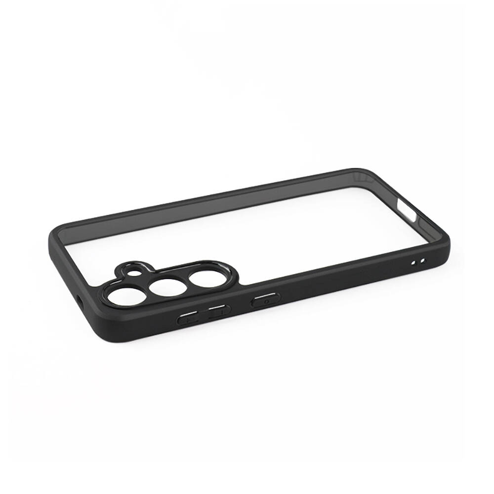 Samsung Galaxy S24 Plus Uyumlu Kılıf Kamera Korumalı Şeffaf Arka Yüzey Zore New Roll Kapak - 5