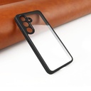 Samsung Galaxy S24 Plus Uyumlu Kılıf Kamera Korumalı Şeffaf Arka Yüzey Zore New Roll Kapak - 7