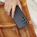Samsung Galaxy S24 Ultra Uyumlu Kılıf Magsafe Şarj Özellikli Aramid Fiber 3 Fonksiyon Butonlu Pitaka PinButton Serisi Kapak - 9
