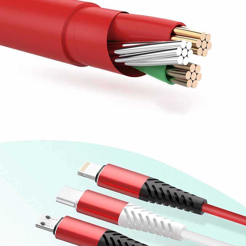 Xipin LX21 Type-C Usb Kablo 1.2 M - 5