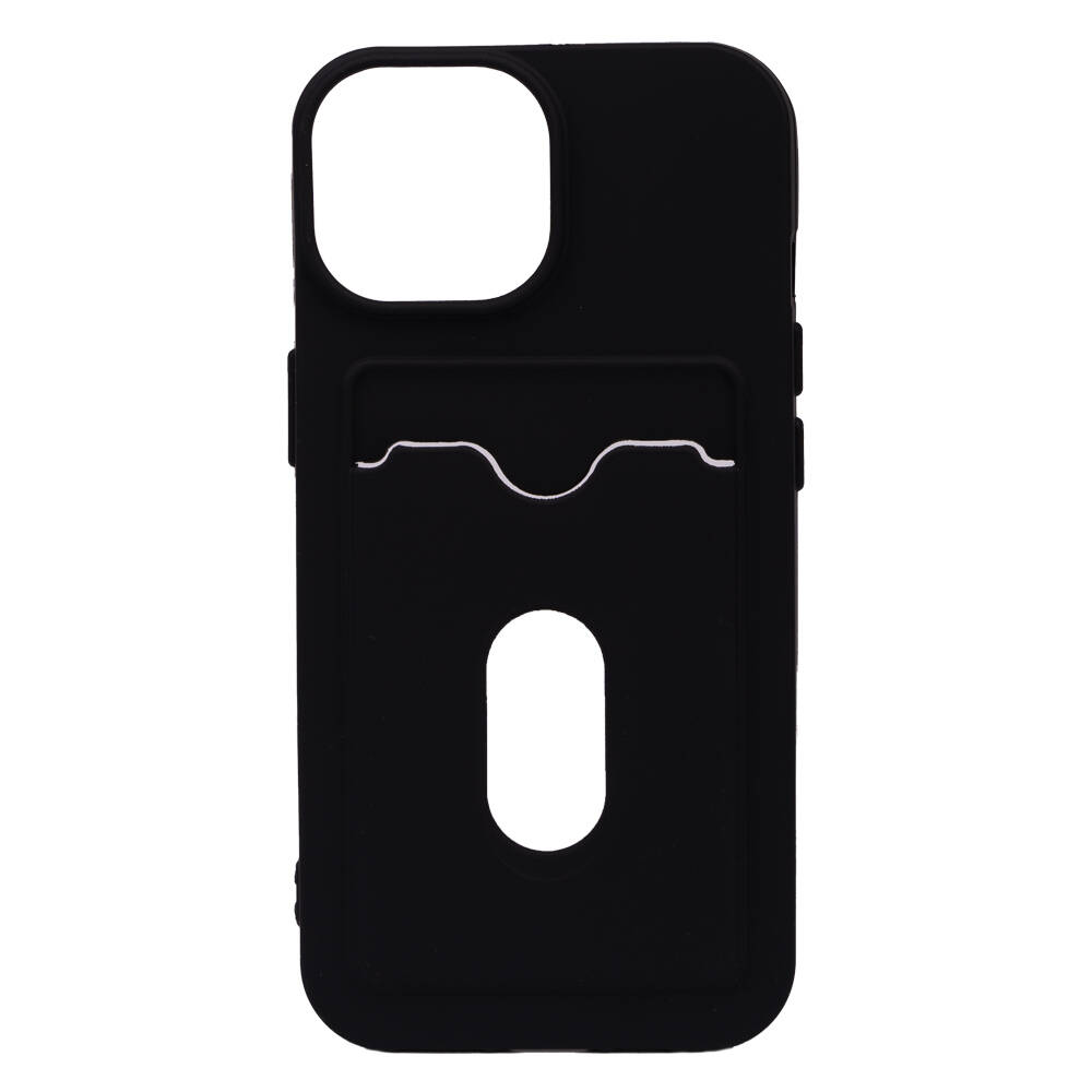 Apple iPhone 15 Uyumlu Kılıf Zore Dora Kartlıklı Silikon Kapak - 1