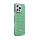 Apple iPhone 16 Pro Max Uyumlu Kılıf Magsafe Şarj Özellikli Aramid Fiber Pitaka Ultra-Slim Classic Serisi Forest Green Kapak - 1