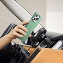 Apple iPhone 16 Pro Max Uyumlu Kılıf Magsafe Şarj Özellikli Aramid Fiber Pitaka Ultra-Slim Classic Serisi Forest Green Kapak - 4