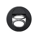 Apple iPhone 16 Pro Max Uyumlu Kılıf Magsafe Şarj Özellikli Grip 3 Standlı Aramid Fiber Pitaka Military Grade Classic Serisi Black-Grey Twill Kapak - 3
