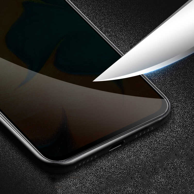 Huawei P Smart S (Y8P) Uyumlu Zore New 5D Privacy Temperli Ekran Koruyucu - 4