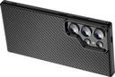 Samsung Galaxy S24 Ultra Uyumlu Kılıf Aramid Karbon Fiber M-safe Özellikli Wlons Radison Kapak - 10
