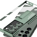 Samsung Galaxy S24 Ultra Uyumlu Kılıf Kamera Korumalı Şeffaf Tasarımlı Zore Lego Standlı Kapak - 6
