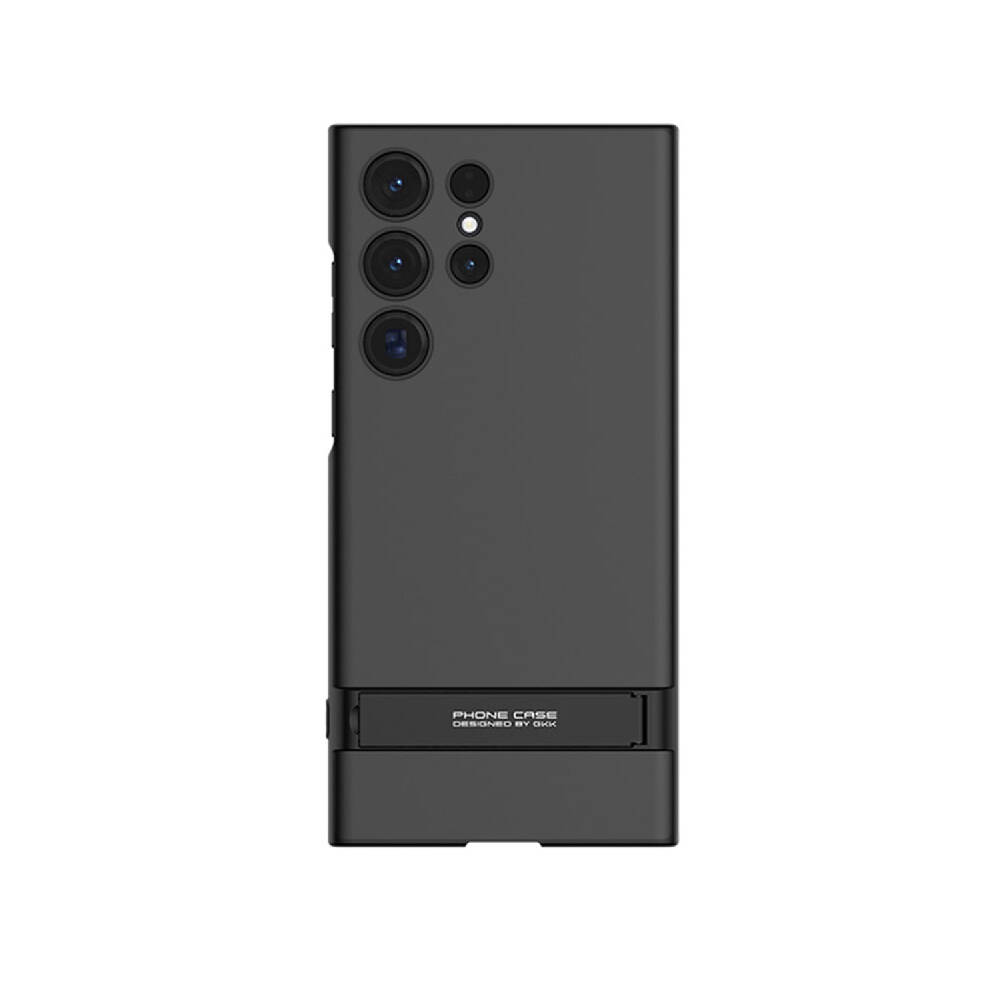 Samsung Galaxy S24 Ultra Uyumlu Kılıf Zore Kamera Korumalı Dikey Standlı Ays Kapak - 1