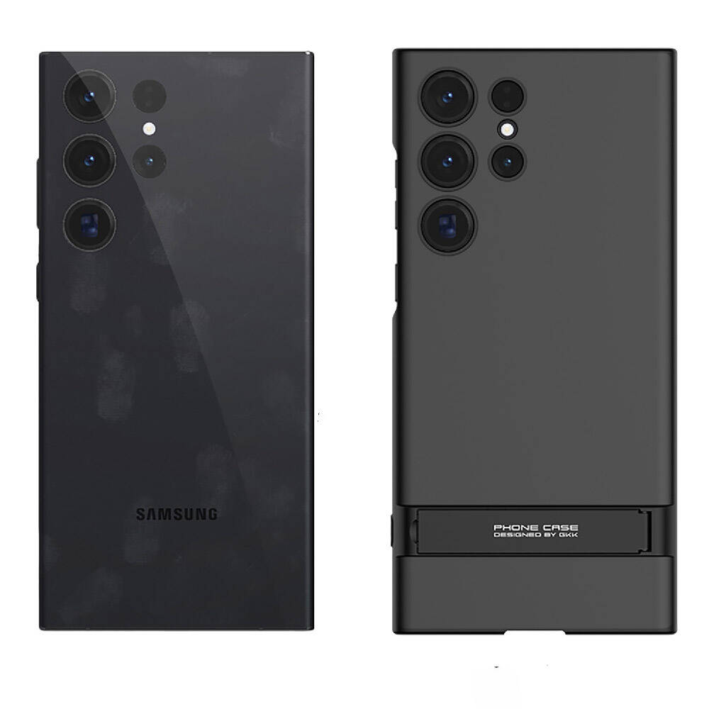 Samsung Galaxy S24 Ultra Uyumlu Kılıf Zore Kamera Korumalı Dikey Standlı Ays Kapak - 2