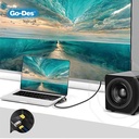 Go-Des GD-CT081 HDTV HDMI Adaptör 8K HD 2.1 Versiyon Görüntü Aktarım Cihazı - 2