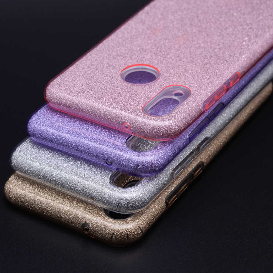 Huawei P20 Lite Uyumlu Kılıf Zore Shining Silikon - 4