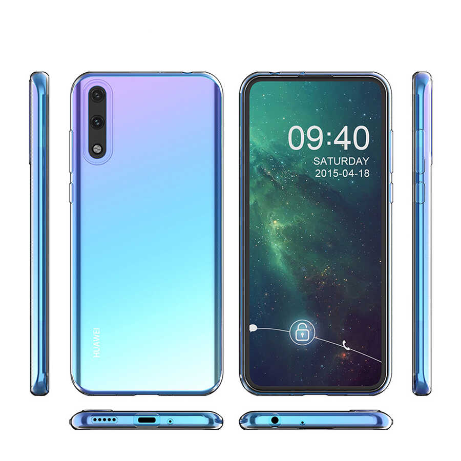 Huawei P Smart S (Y8P) Uyumlu Kılıf Zore Süper Silikon Kapak - 6