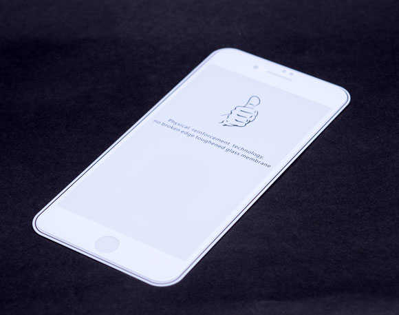Apple iPhone 8 Uyumlu Zore Kenarları Kırılmaya Dayanıklı Cam Ekran Koruyucu - 1