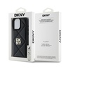 Apple iPhone 16 Pro Uyumlu Kılıf DKNY Orjinal Lisanslı Kapitone Tasarımlı Metal Logolu Deri Kapak - 1