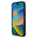 Apple iPhone 16 Pro Uyumlu Kılıf DKNY Orjinal Lisanslı Kapitone Tasarımlı Metal Logolu Deri Kapak - 6