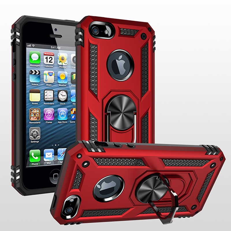 Apple iPhone 5 Uyumlu Kılıf Zore Vega Kapak - 1