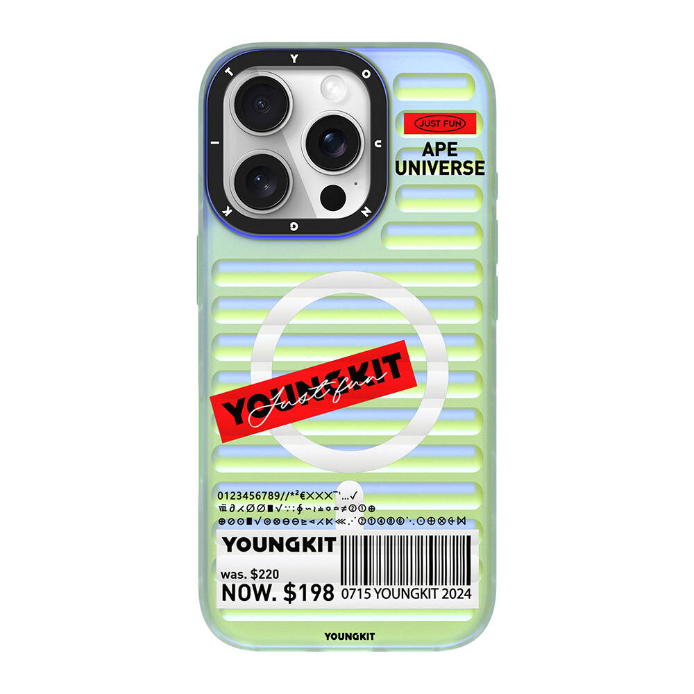 Apple iPhone 16 Pro Max Uyumlu M-safe Şarj Özellikli Youngkit Chameleon Serisi Kapak ****** - 9