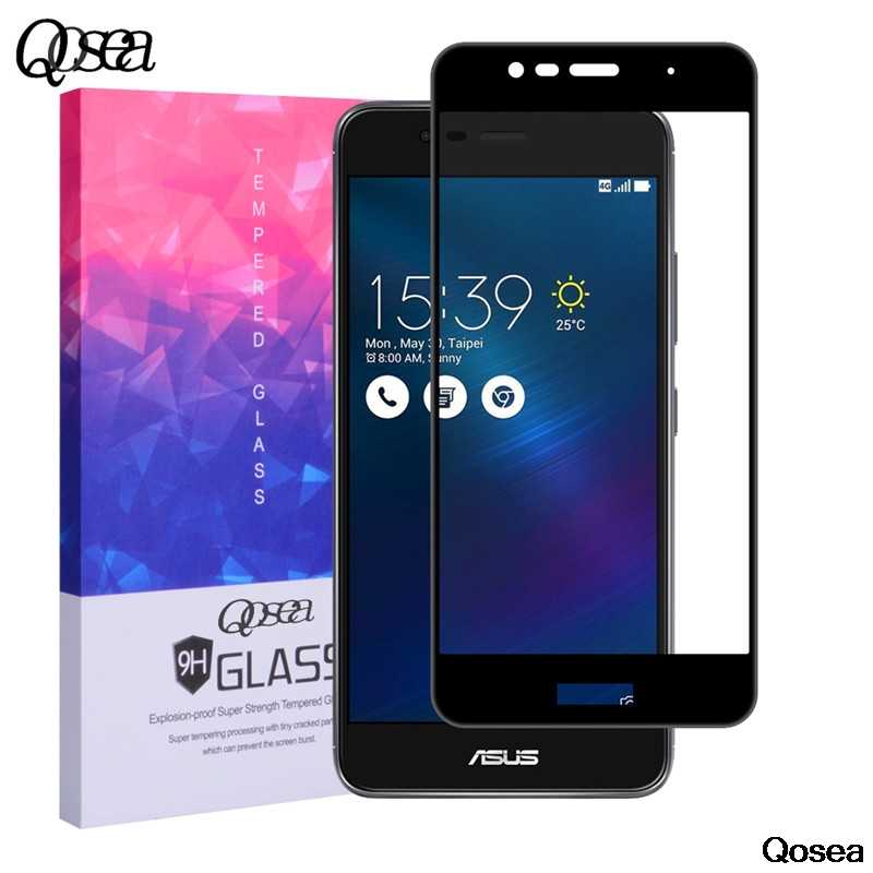 Asus Zenfone 3 ZE552KL Uyumlu Zore Ekranı Tam Kaplayan Düz Cam Koruyucu - 3