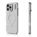 Apple iPhone 16 Pro Uyumlu Kılıf M-safe Şarj Özellikli Şeffaf Youngkit Crystal Shield Serisi Kapak - 1