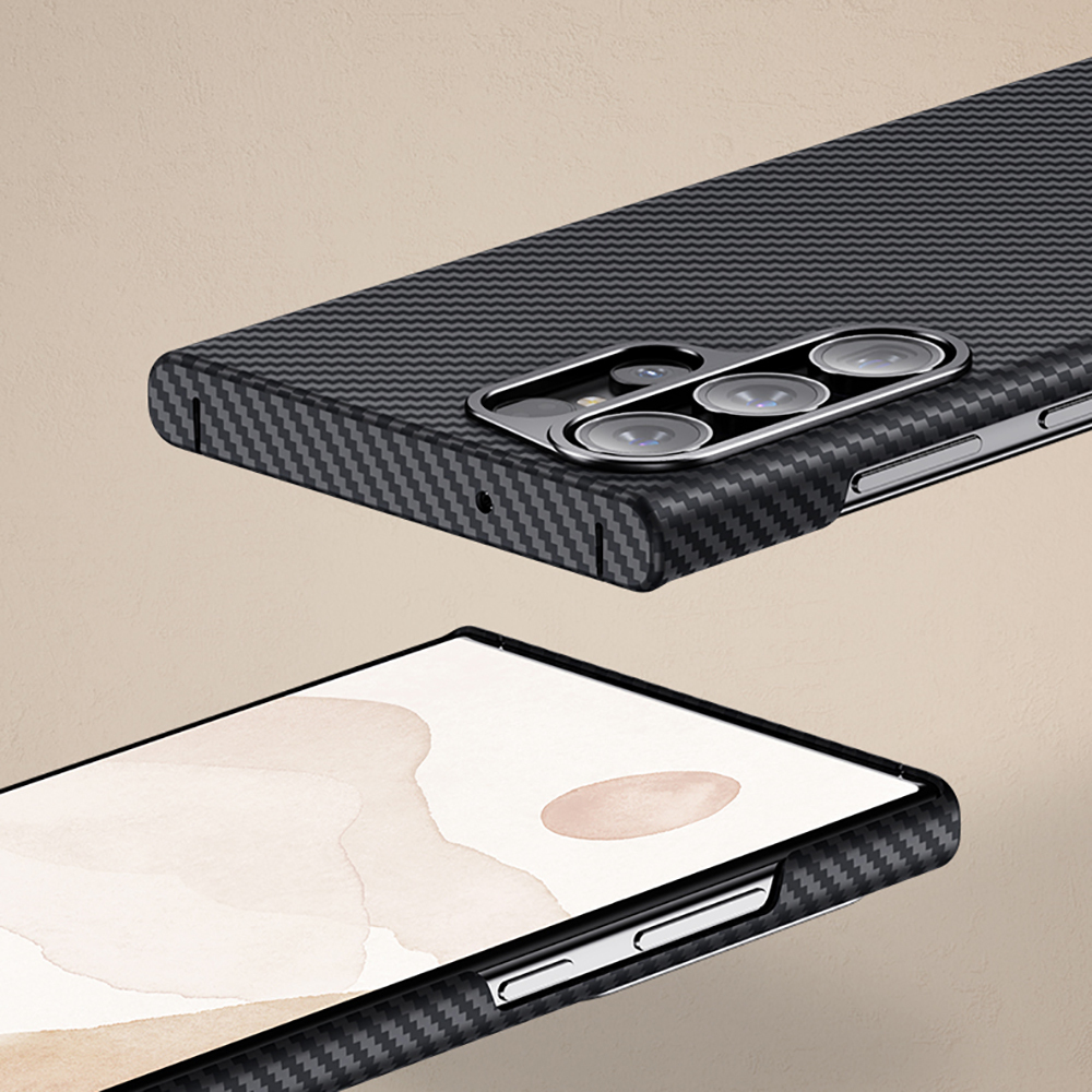 Samsung Galaxy S23 Uyumlu Kılıf Benks Magsafe Şarj Özellikli Magnetik ArmorAir 600D Kevlar Fiber Kapak - 5