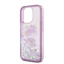 Apple iPhone 16 Pro Max Uyumlu Kılıf Hello Kitty Orjinal Lisanslı Sıvılı Simli 50. Yıldönümü Partisi Kapak - 5