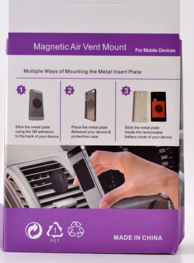 Zore Magnetic Air Vent Mount X16 Petek Araç Telefon Tutucu Universal - 1