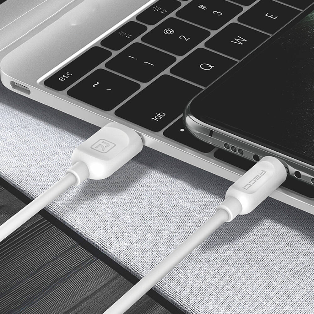 Recci RCL-P100 City of Sky Serisi Lightning to USB-A Data ve Şarj Kablosu 1M - 3