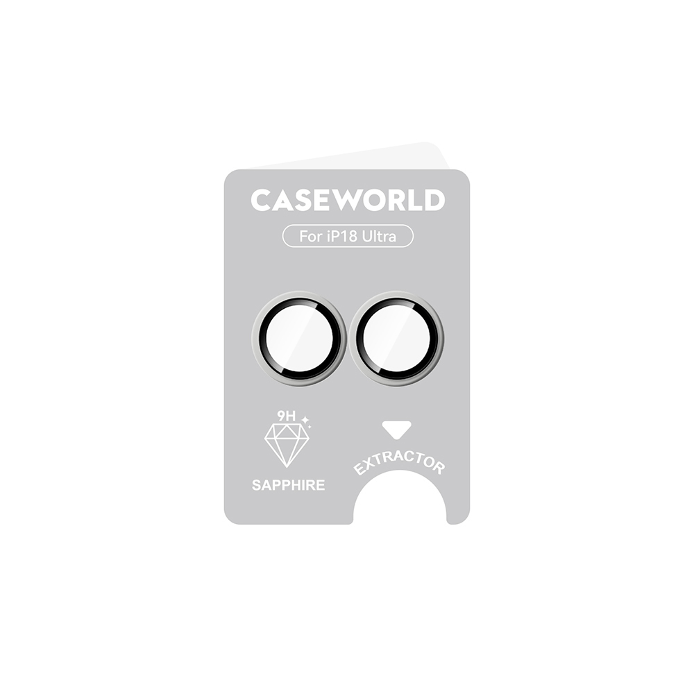 Apple iPhone Duo CaseWorld Alloy One-Piece Serisi Anti Reflective Kamera Lens Koruyucu - 4