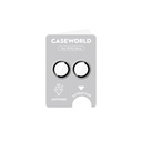 Apple iPhone Duo CaseWorld Alloy One-Piece Serisi Anti Reflective Kamera Lens Koruyucu - 4