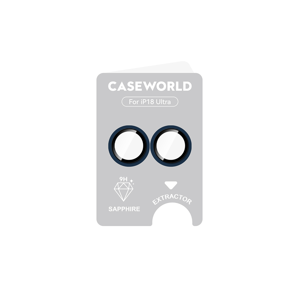 Apple iPhone Duo CaseWorld Alloy One-Piece Serisi Anti Reflective Kamera Lens Koruyucu - 4