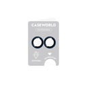 Apple iPhone Duo CaseWorld Alloy One-Piece Serisi Anti Reflective Kamera Lens Koruyucu - 4