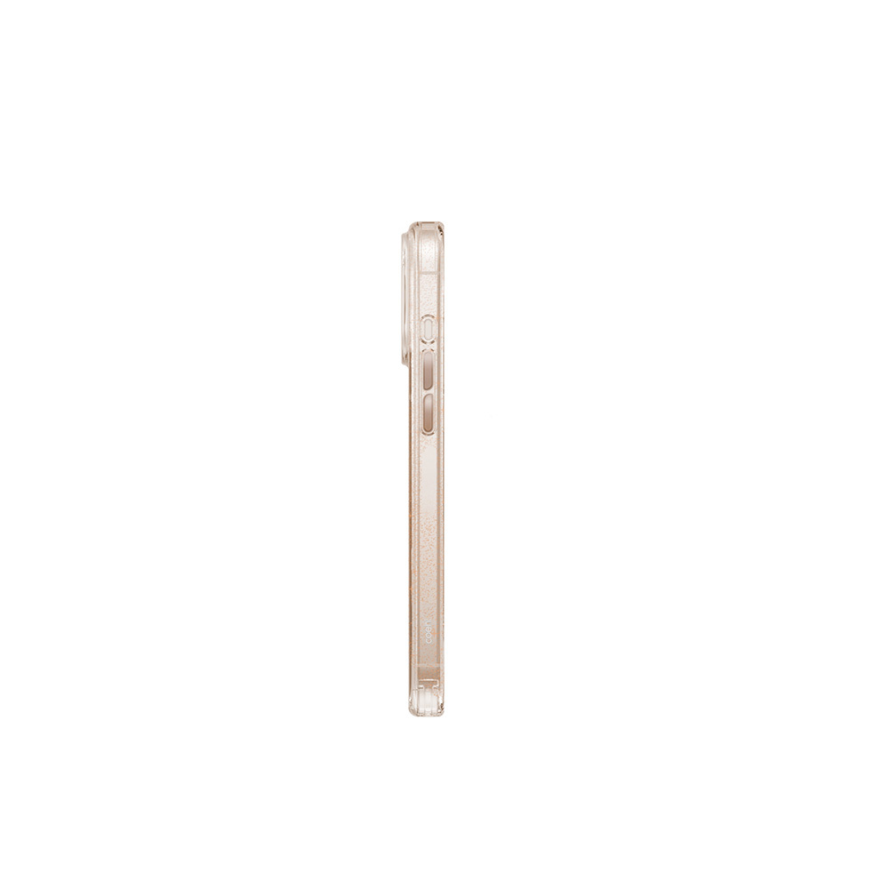 Apple iPhone 16 Pro Uyumlu Kılıf Magsafe Şarj Özellikli Simli Arka Yüzey Askı İpli Coehl Lumino Kapak - 6