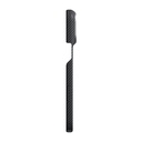 Apple iPhone 18 Pro Kılıf M-safe Şarj Özellikli 1500D Aramid Karbon Fiber Pitaka Ultra-Slim Classic Serisi Black-Grey Twill Kapak - 11