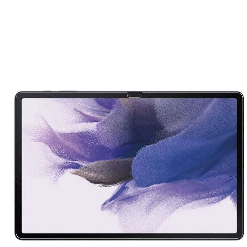 Samsung Galaxy Tab S7 FE LTE Uyumlu (T737-T736-T733-T730) Zore Tablet Temperli Cam Ekran Koruyucu - 1