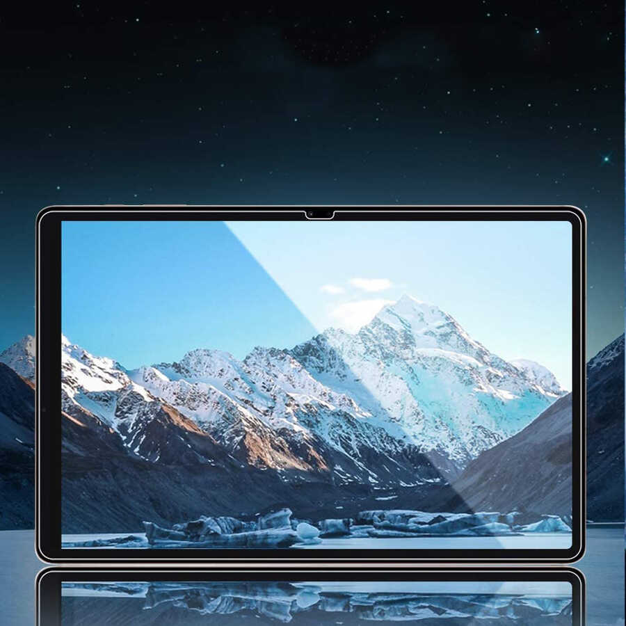 Samsung Galaxy Tab S7 FE LTE Uyumlu (T737-T736-T733-T730) Zore Tablet Blue Nano Ekran Koruyucu - 4